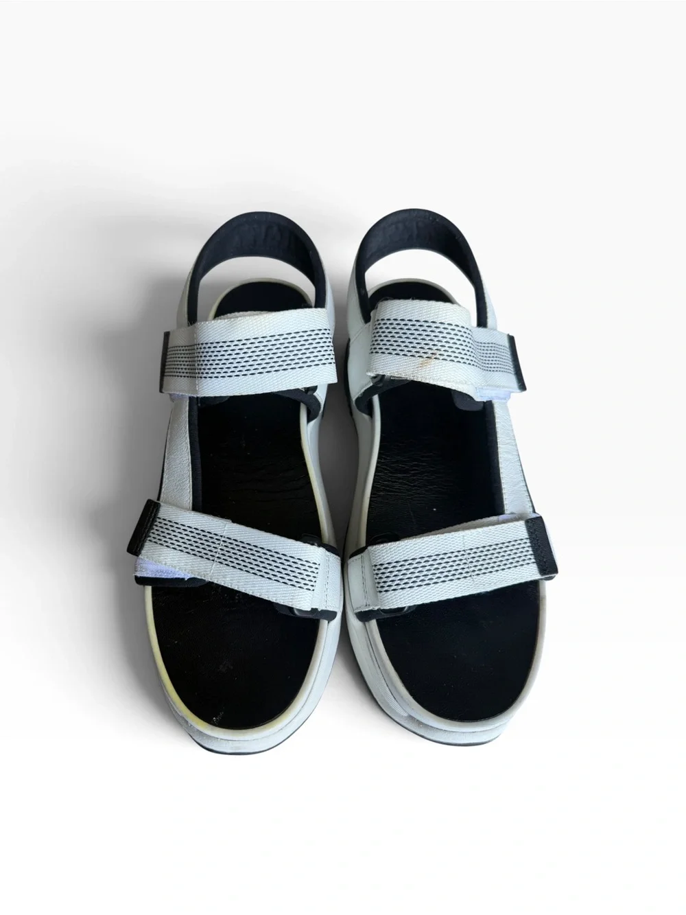 Vagabond Lori Sport Sandals Women’s 8 White Chunky Platform Strappy Sneaker